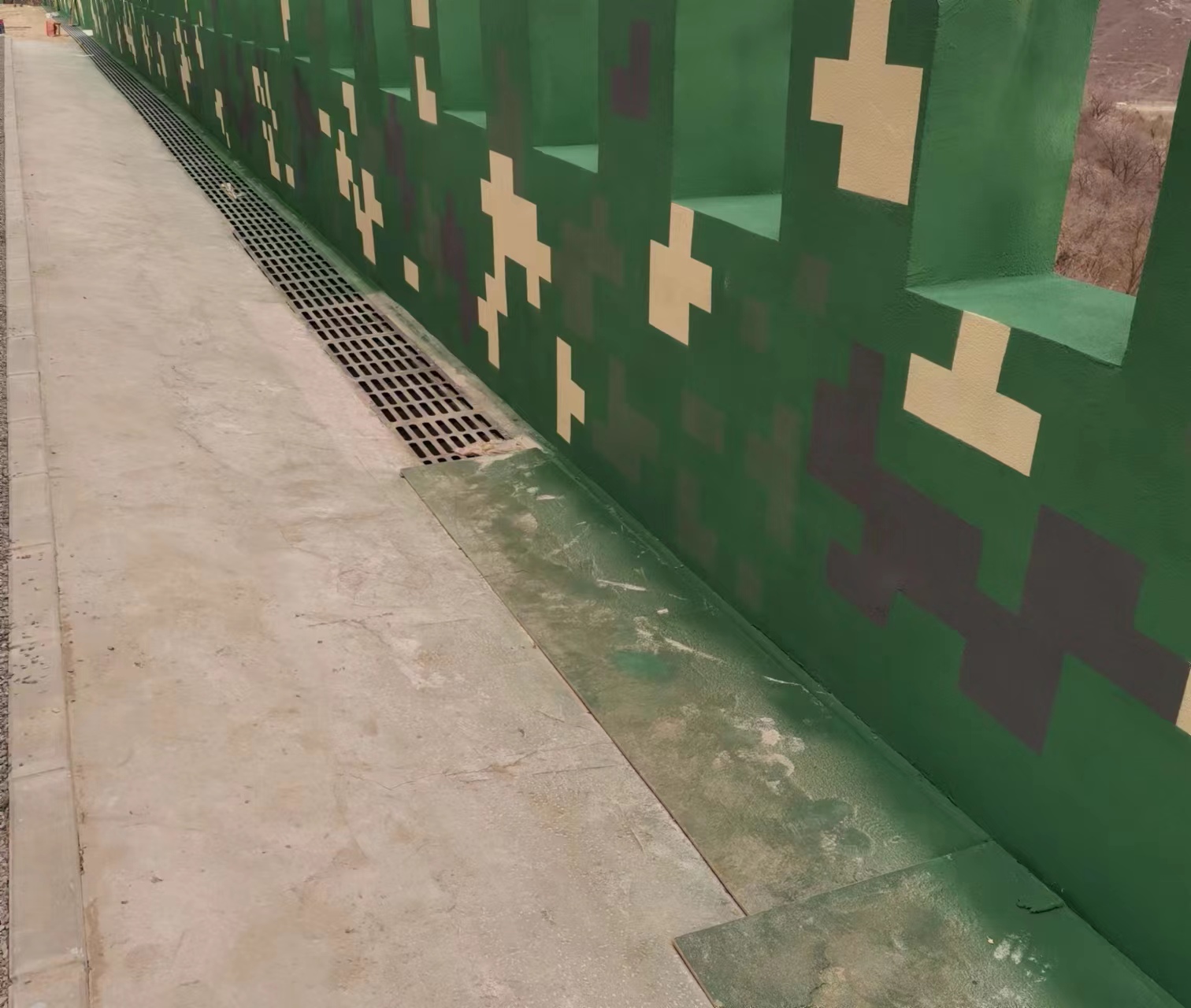 河池围墙迷彩喷涂,数迷彩漆