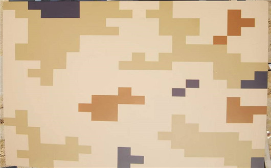 河池荒漠迷彩漆喷涂